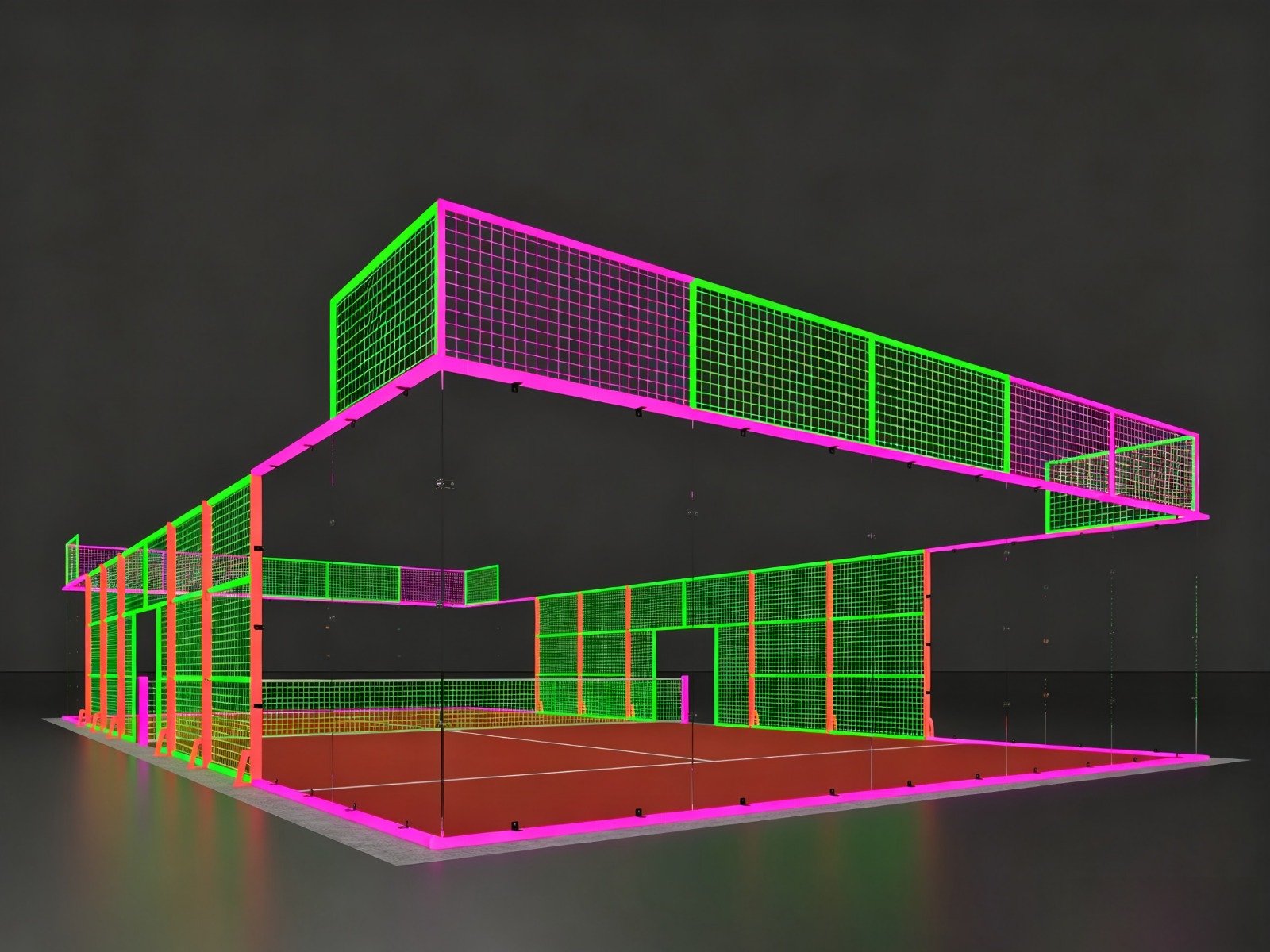 PS-088 Neon padel court