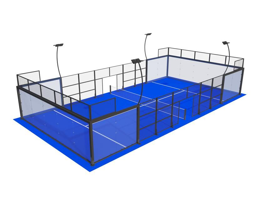 PS-150 heavy duty padel court