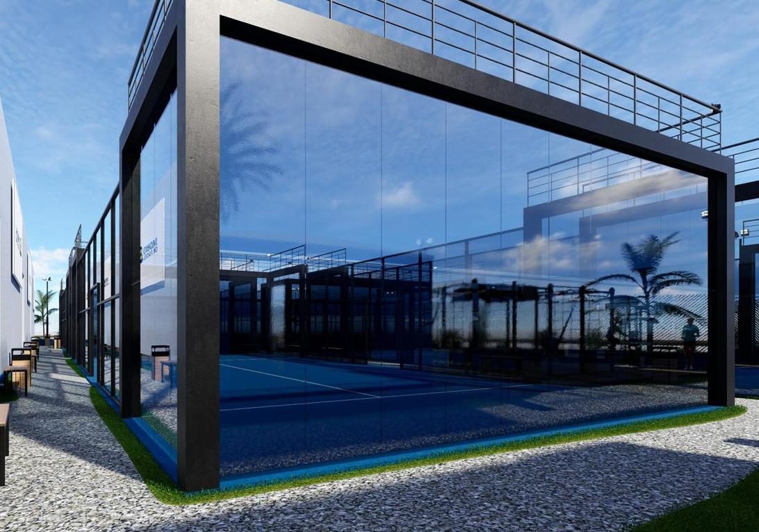 PS-200 architectural padel court