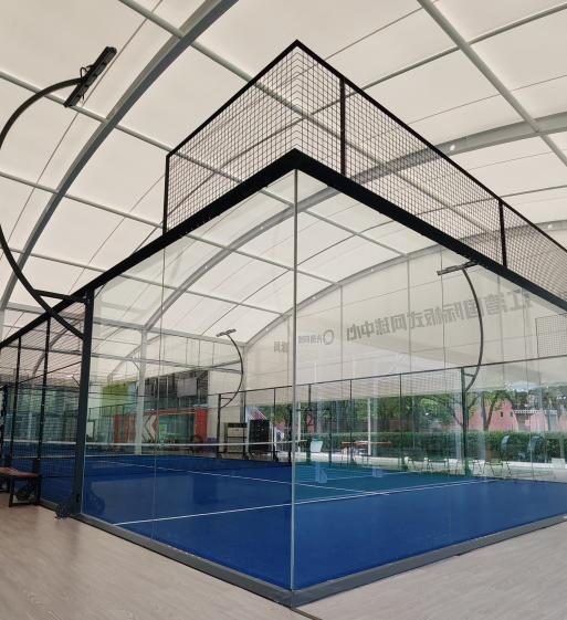 PS-W1 aluminum frame padel court
